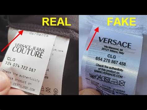 versace jeans couture fake vs real|versace qr code check.